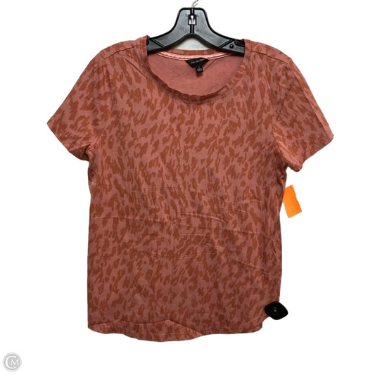 Top Short Sleeve By Limited In Pink, Size: L