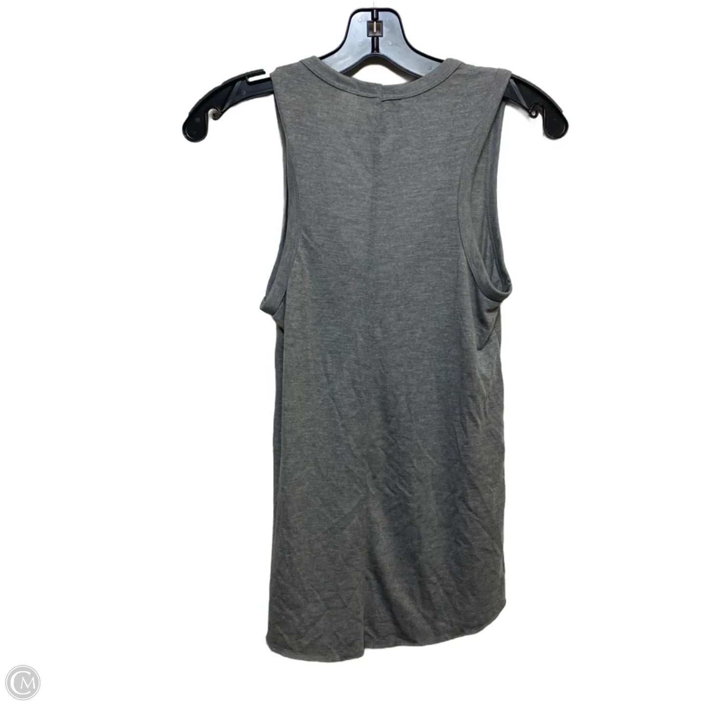 Top Sleeveless Basic By Top Shop In Grey, Size: S