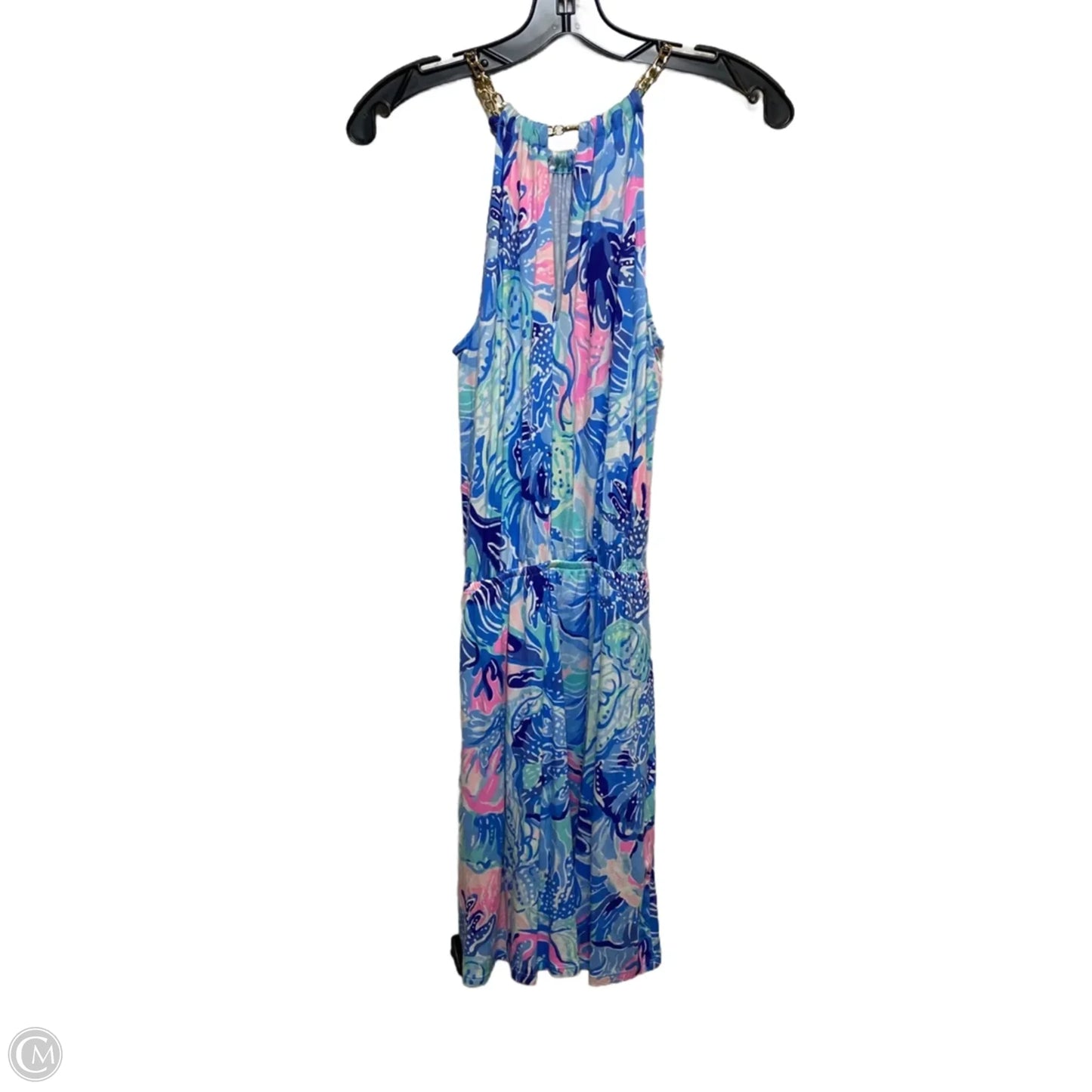 Romper Designer By Lilly Pulitzer In Blue, Size: Xs