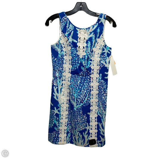 Dress Designer By Lilly Pulitzer In Blue, Size: Xs