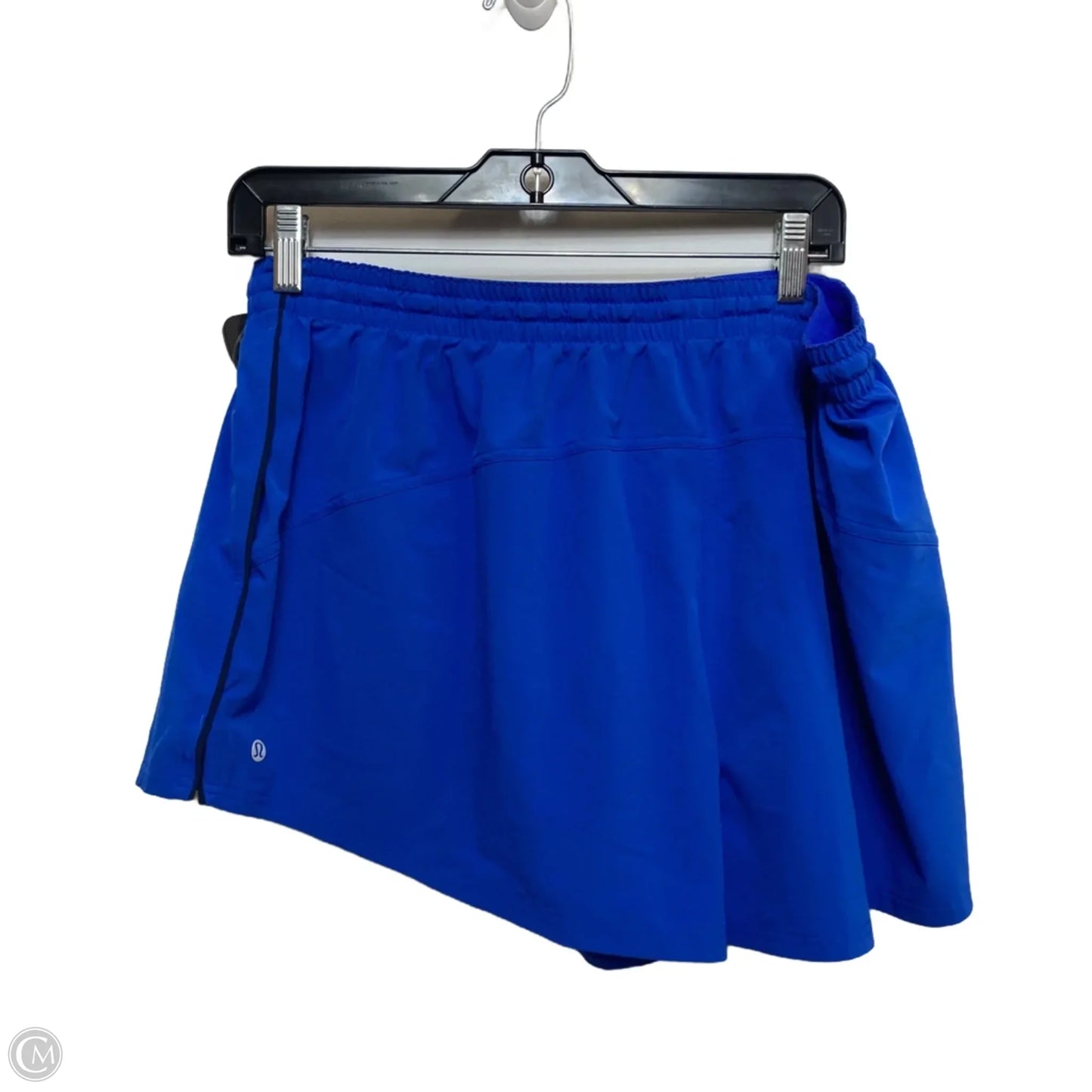 Athletic Shorts Designer By Lululemon In Blue, Size: Xl