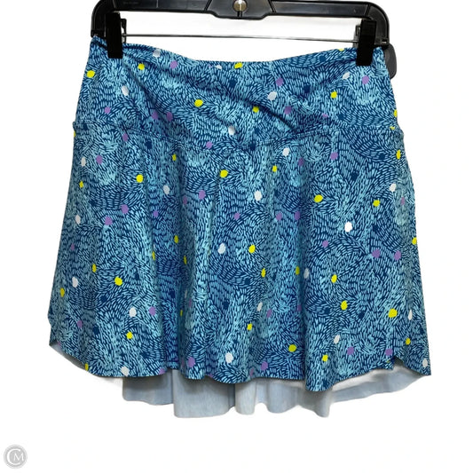 Athletic Skort By Halara In Blue, Size: Xl