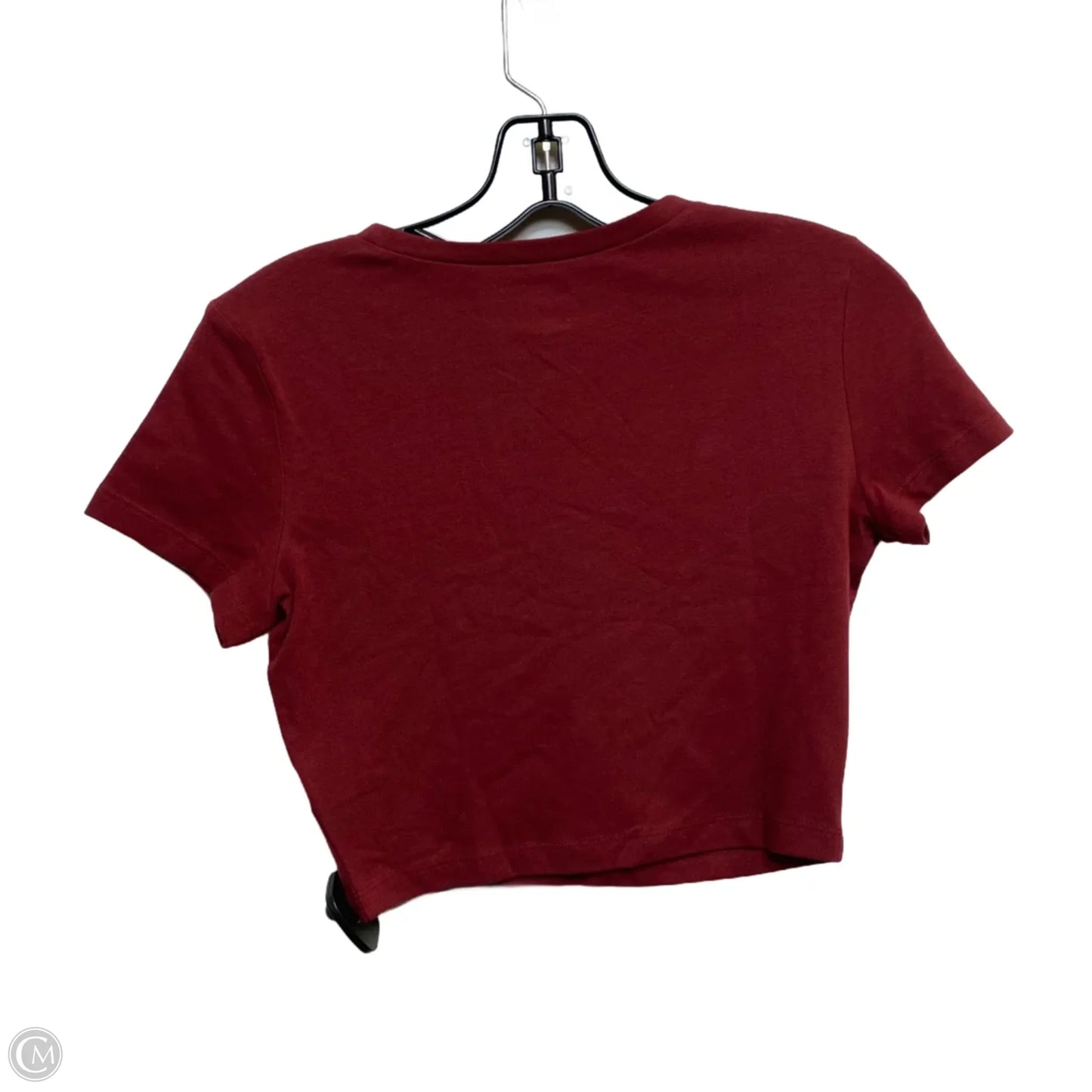 Top Short Sleeve Basic By Wild Fable In Red, Size: M