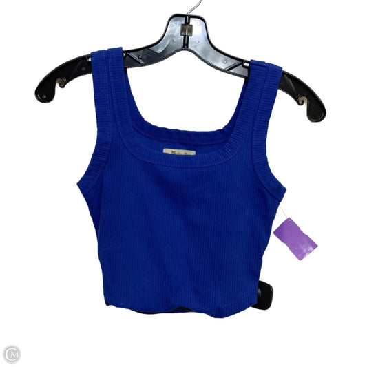 Top Sleeveless By Madewell In Blue, Size: Xs