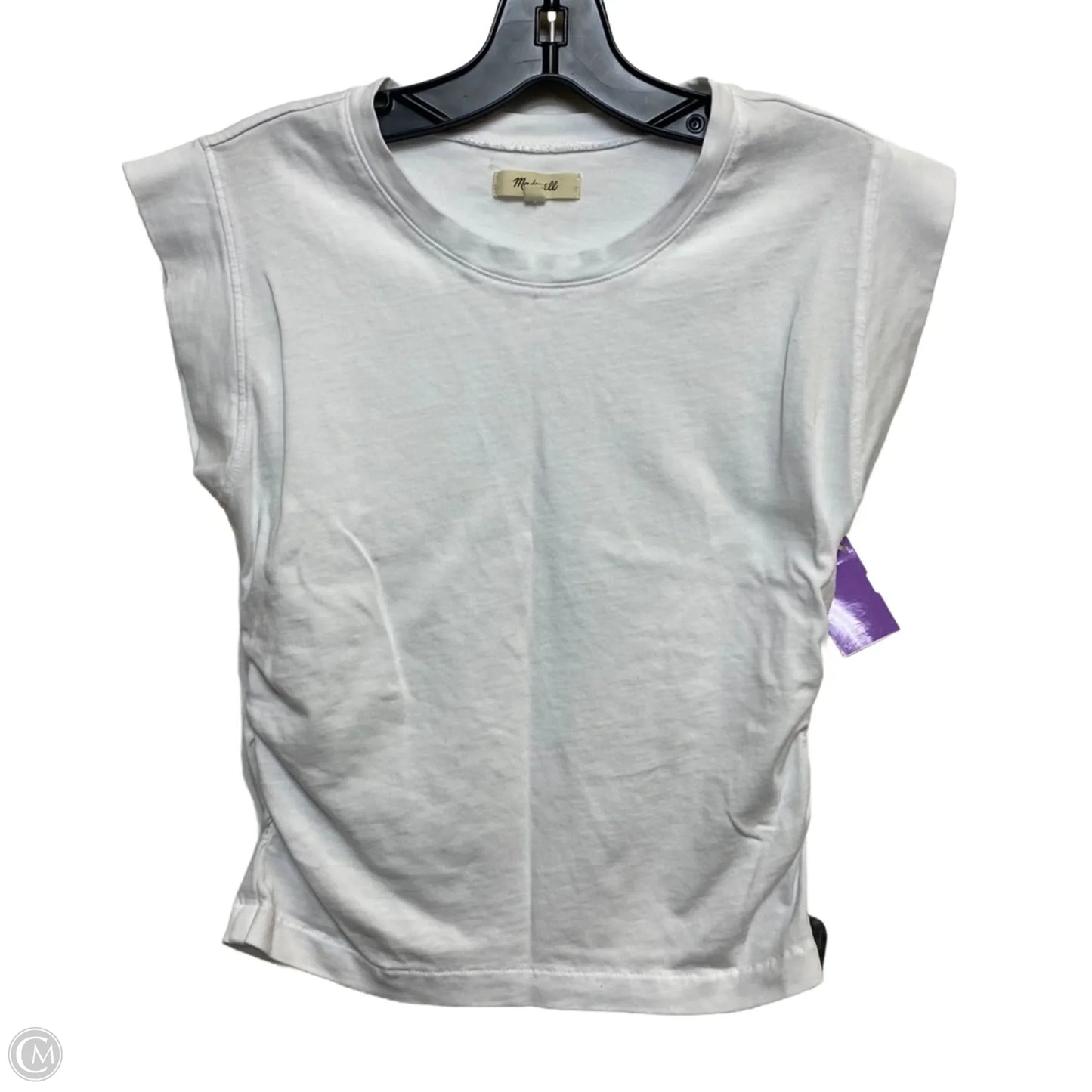 Top Short Sleeve Basic By Madewell In White, Size: Xs