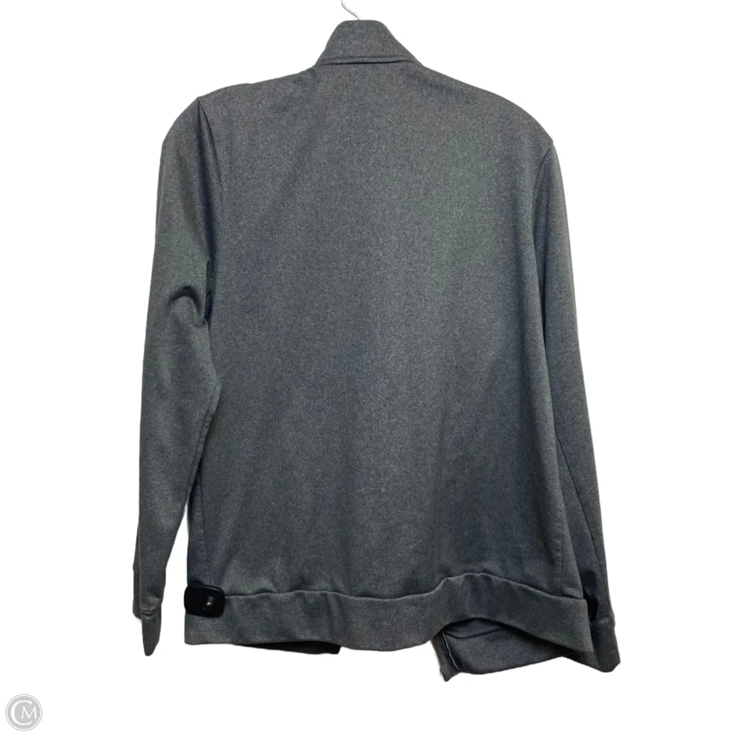 Athletic Jacket By Adidas In Grey, Size: Xl