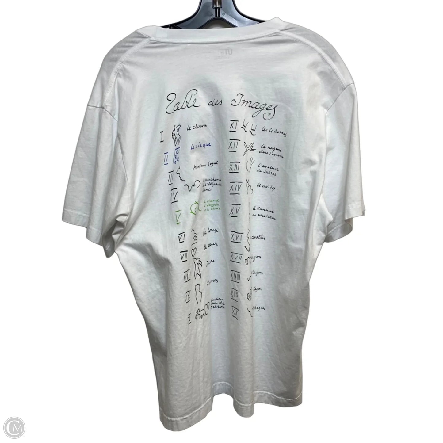 Top Short Sleeve By Clothes Mentor In White, Size: Xl