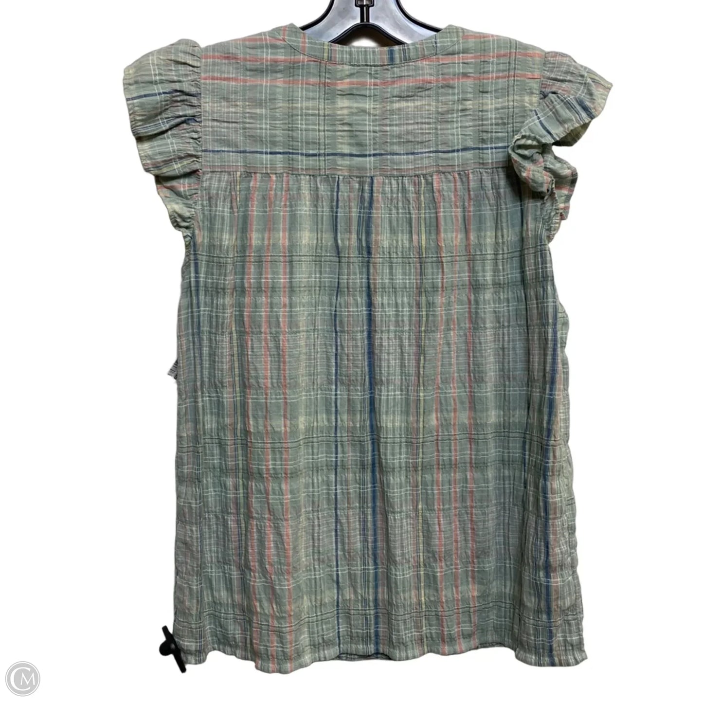 Top Sleeveless By Loft In Green, Size: Xs