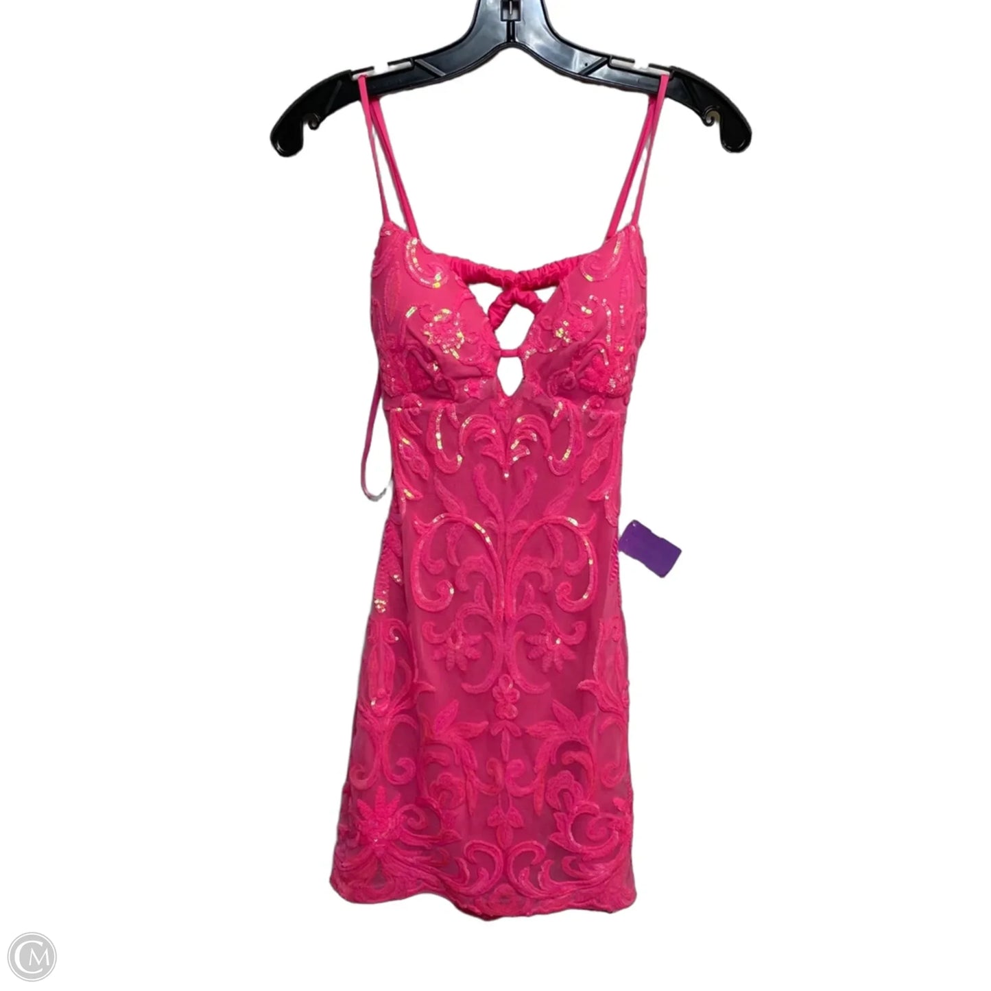 Dress Party Short By B. Darlin In Pink, Size: S