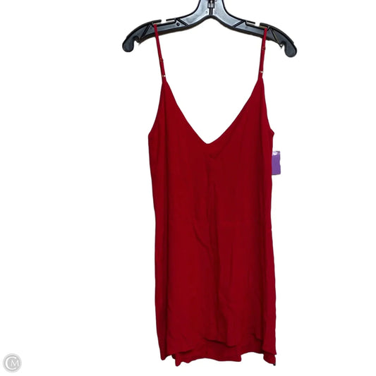 Dress Casual Short By Forever 21 In Red, Size: M