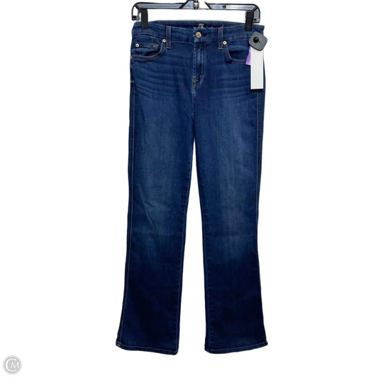 Jeans Designer By 7 For All Mankind In Blue Denim, Size: 8