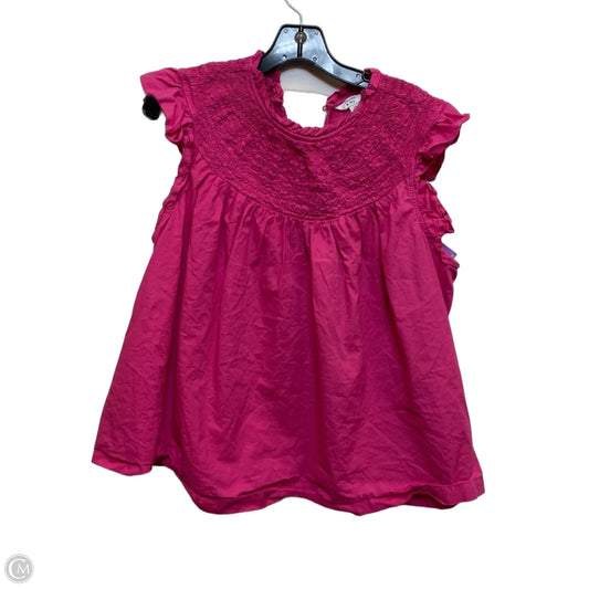 Top Sleeveless By Crown And Ivy In Pink, Size: 1x