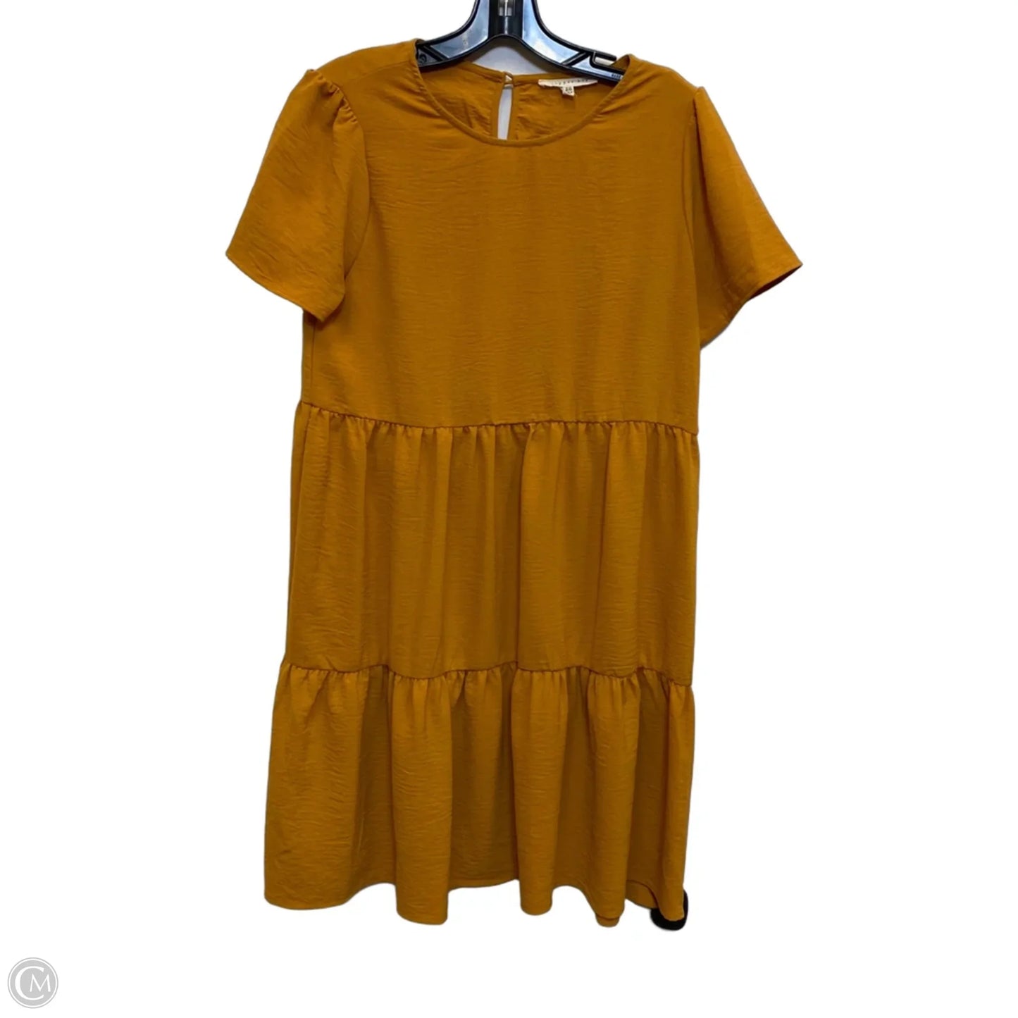 Dress Casual Short By Copper Key In Yellow, Size: Xs