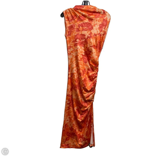 Dress Casual Maxi By Shein In Orange, Size: S