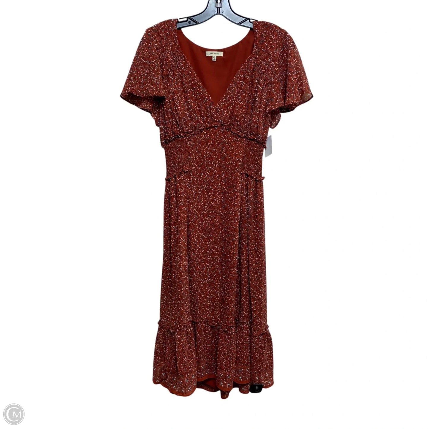Dress Casual Maxi By Max Studio In Red, Size: M