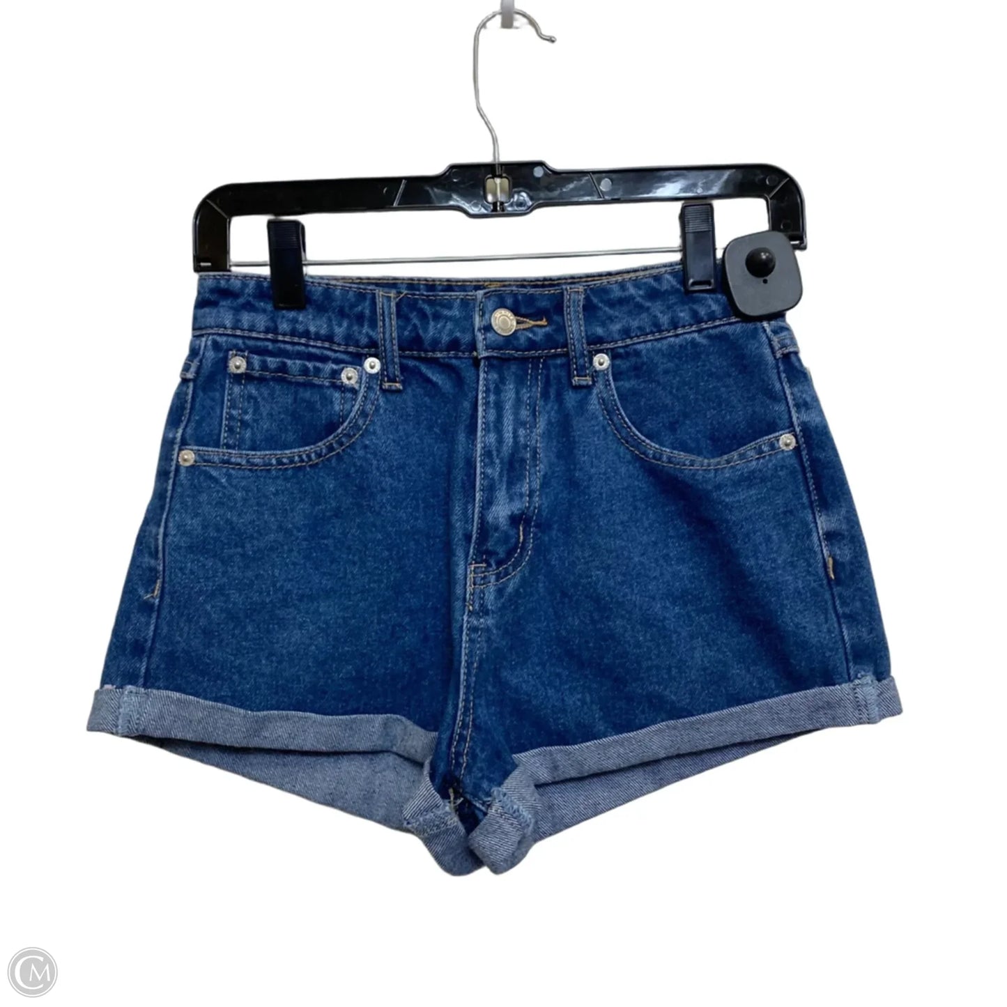 Shorts By White Fox In Blue Denim, Size: Xs