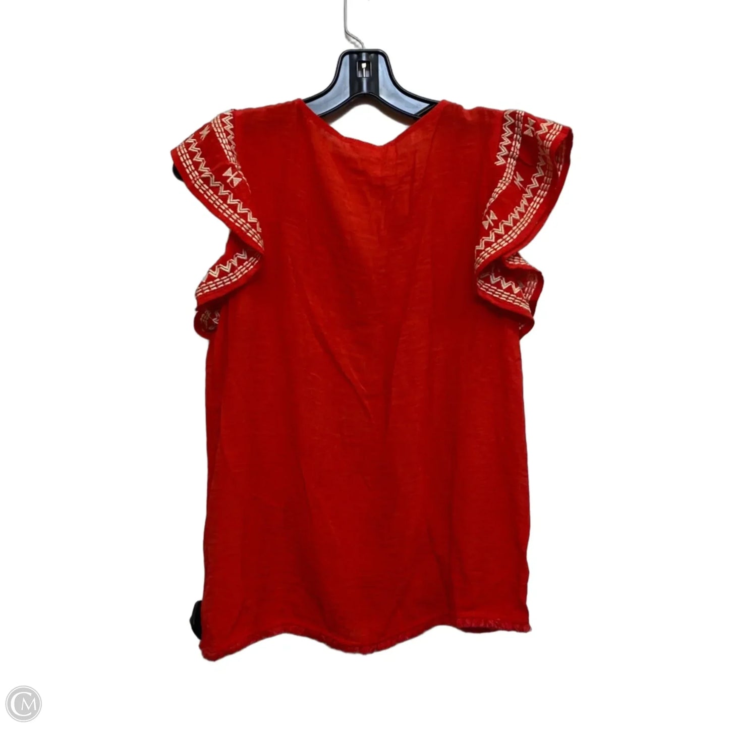 Top Sleeveless By Thml In Red, Size: M