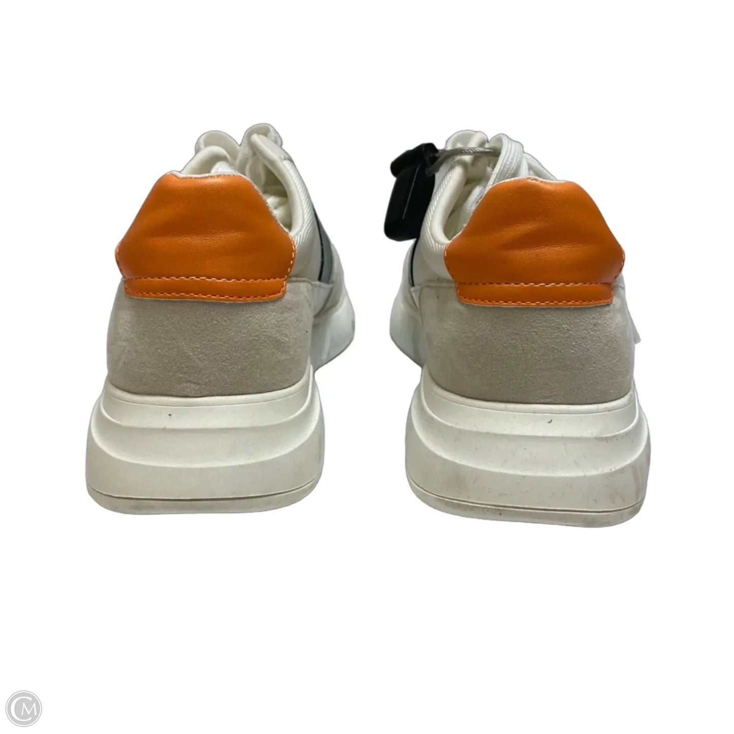 Shoes Sneakers By Steve Madden In Green & White, Size: 8