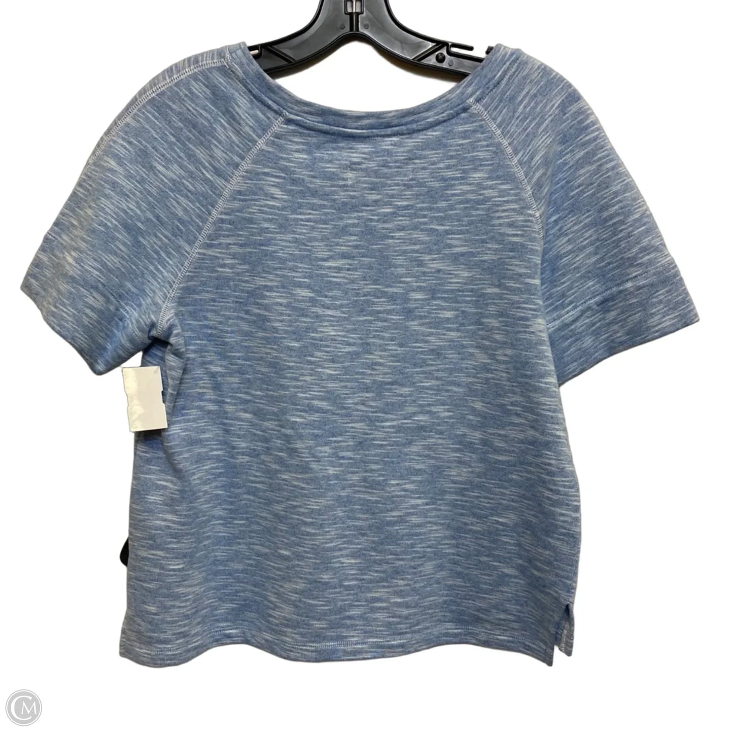 Top Short Sleeve By Philosophy In Blue, Size: L