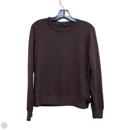 Top Long Sleeve By Quince In Brown, Size: S
