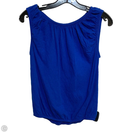 Top Sleeveless By Madewell In Blue, Size: Xs