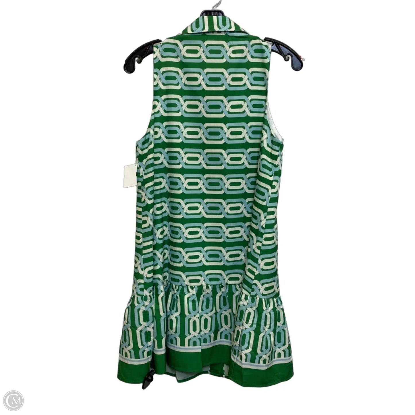 Dress Casual Short By Thml In Blue & Green, Size: Xs