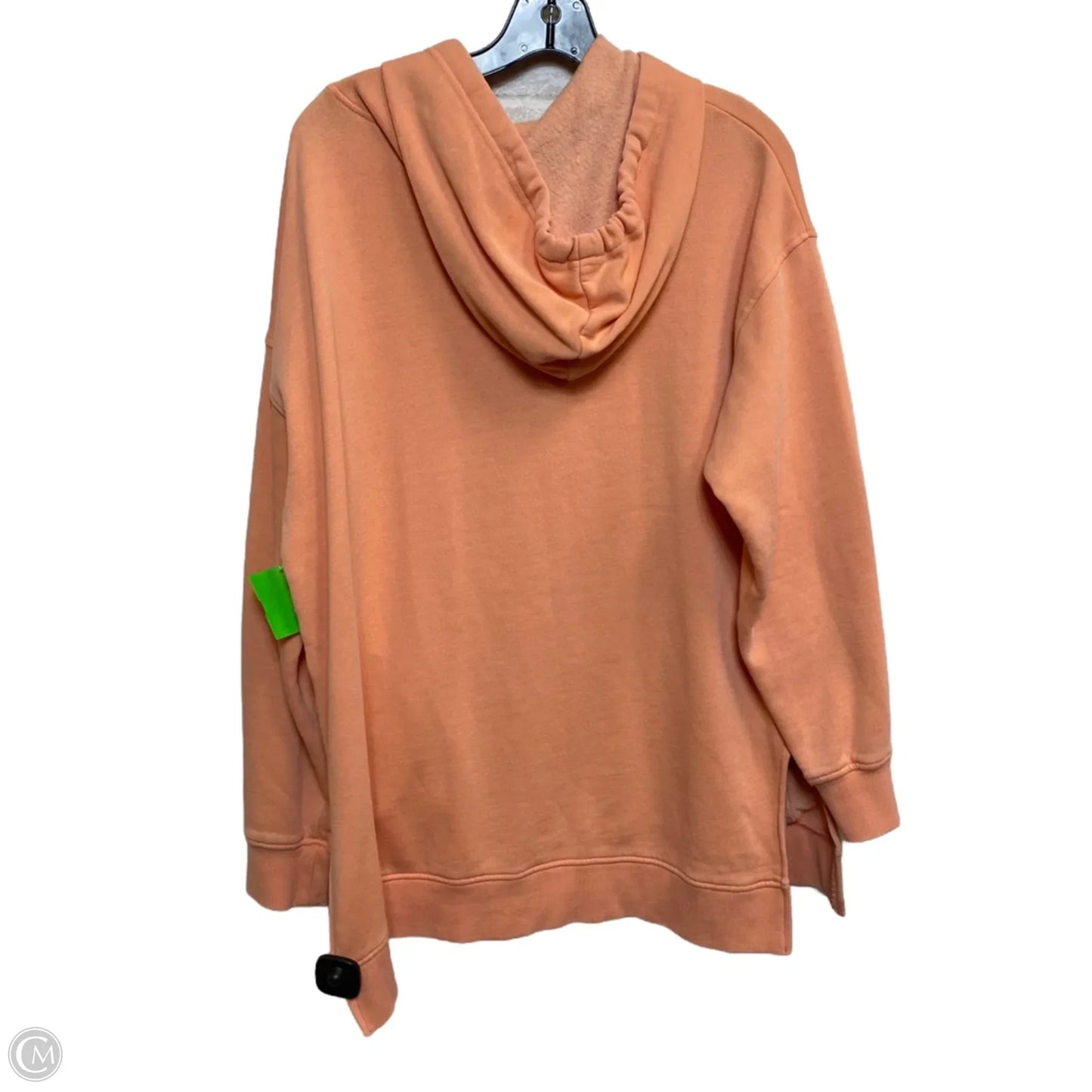 Sweatshirt Hoodie By Discount Divas In Orange, Size: L