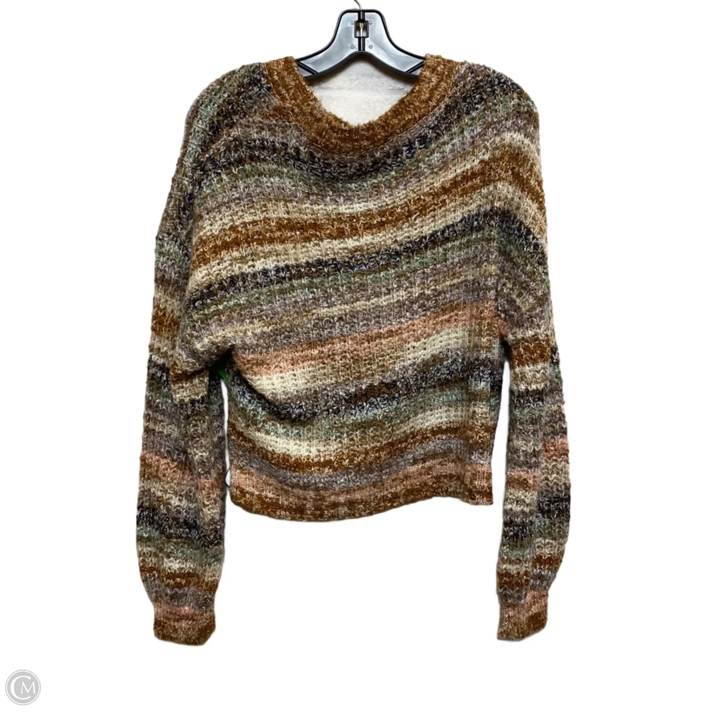 Sweater By Fct In Brown, Size: Xl