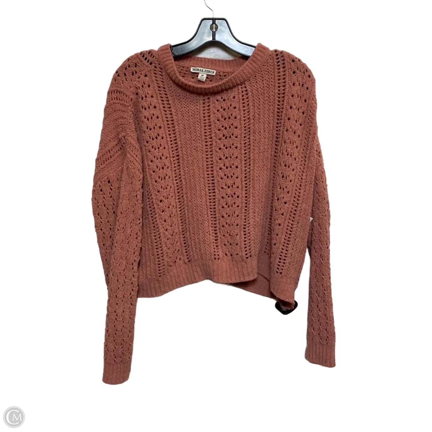 Sweater By Moral Fiber In Pink, Size: M