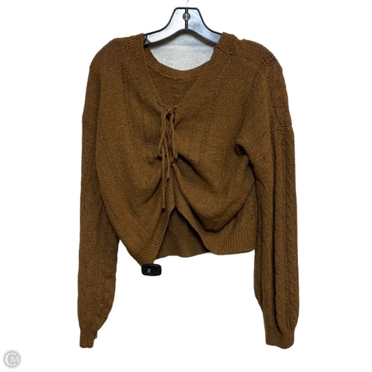 Sweater By So In Brown, Size: M