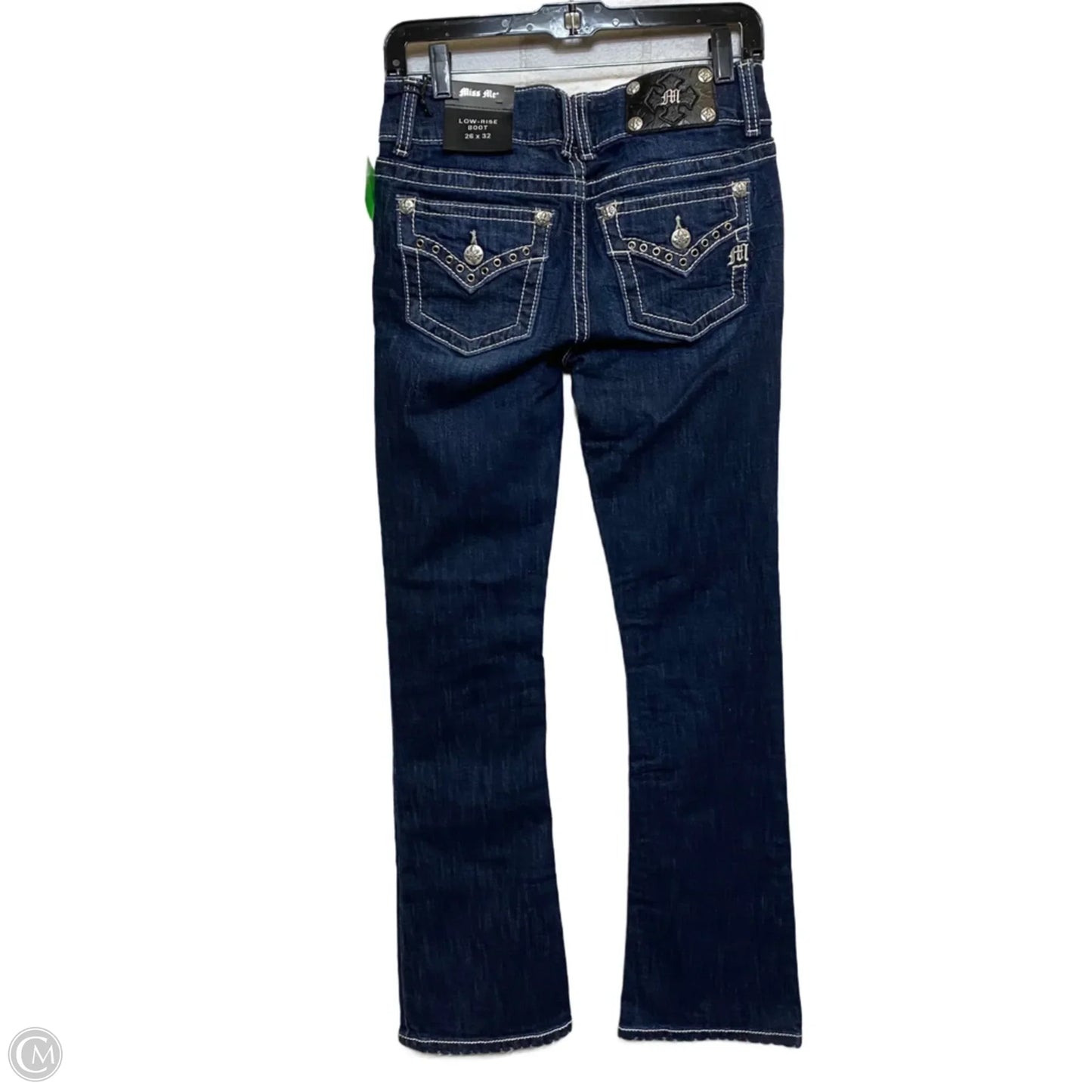 Jeans Boot Cut By Miss Me In Blue Denim, Size: 2