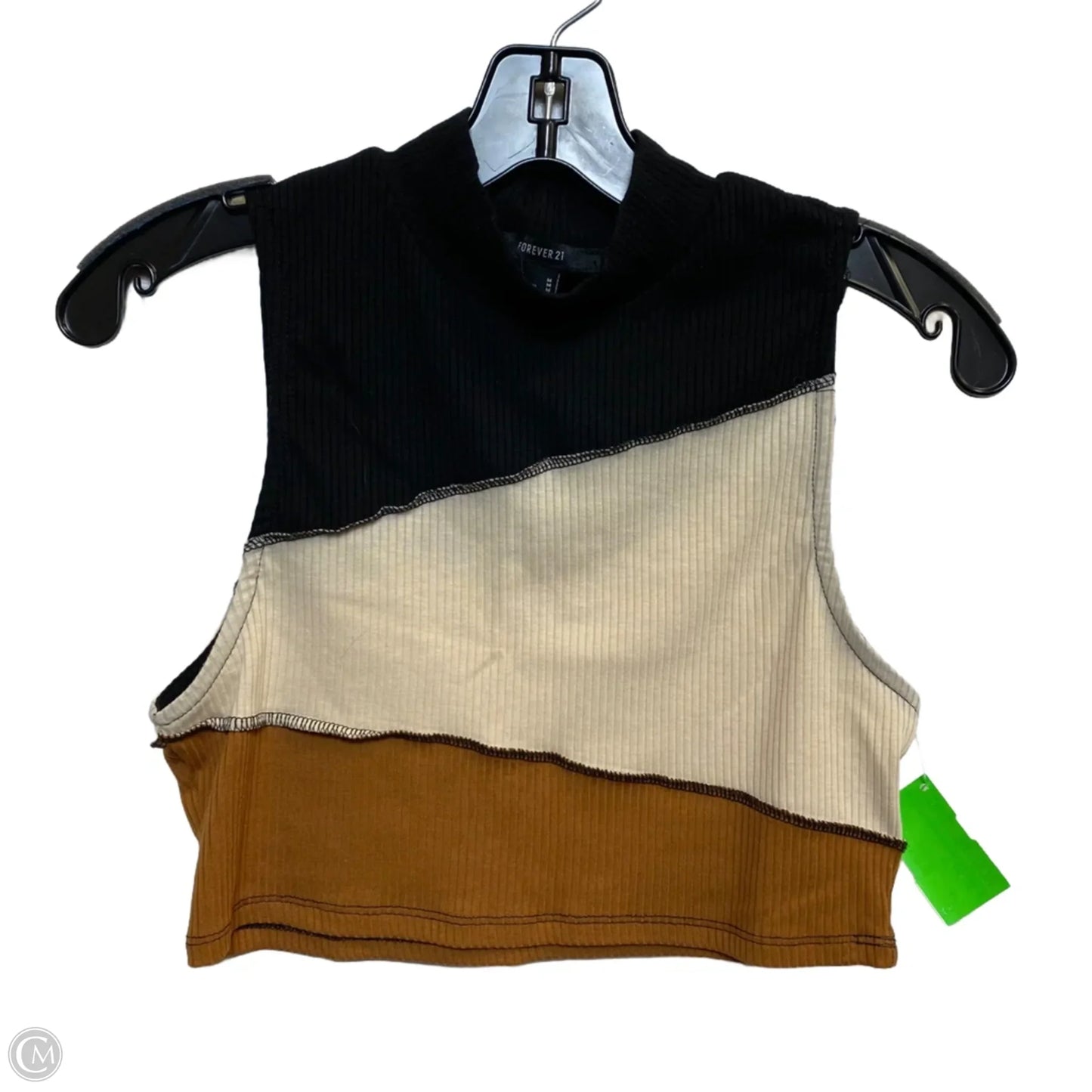 Skirt Set 2pc By Forever 21 In Black & Brown, Size: M