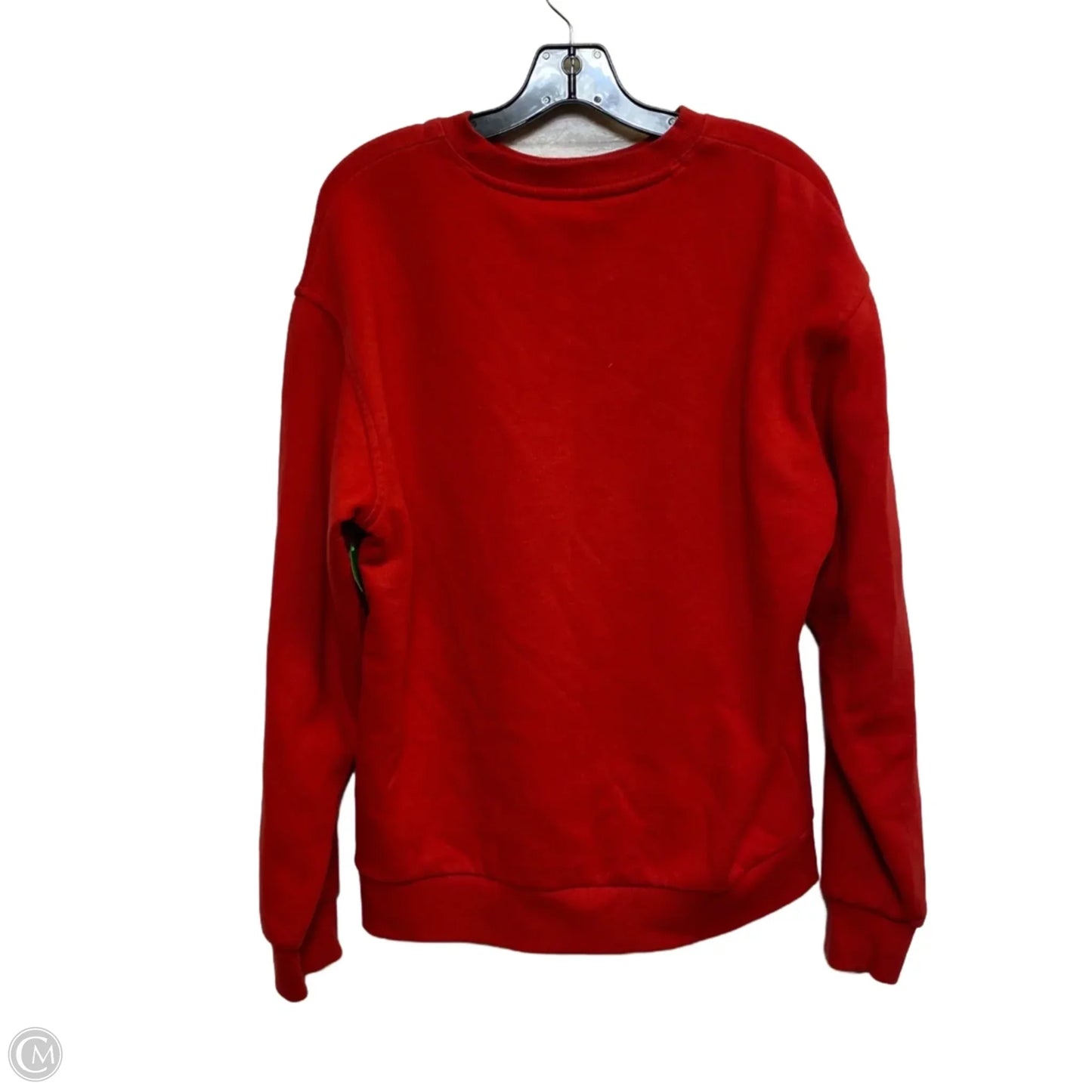 Sweatshirt Crewneck By Forever 21 In Red, Size: S