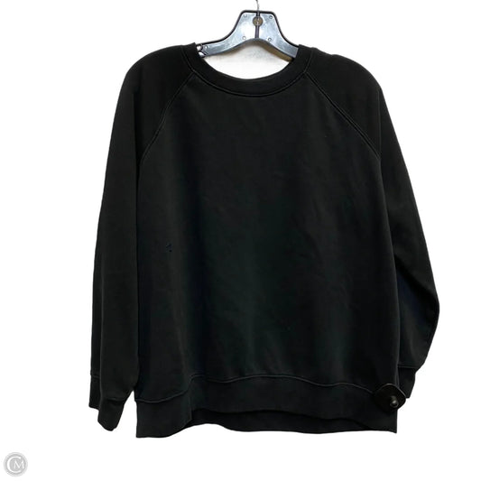 Sweatshirt Crewneck By H&m In Black, Size: M