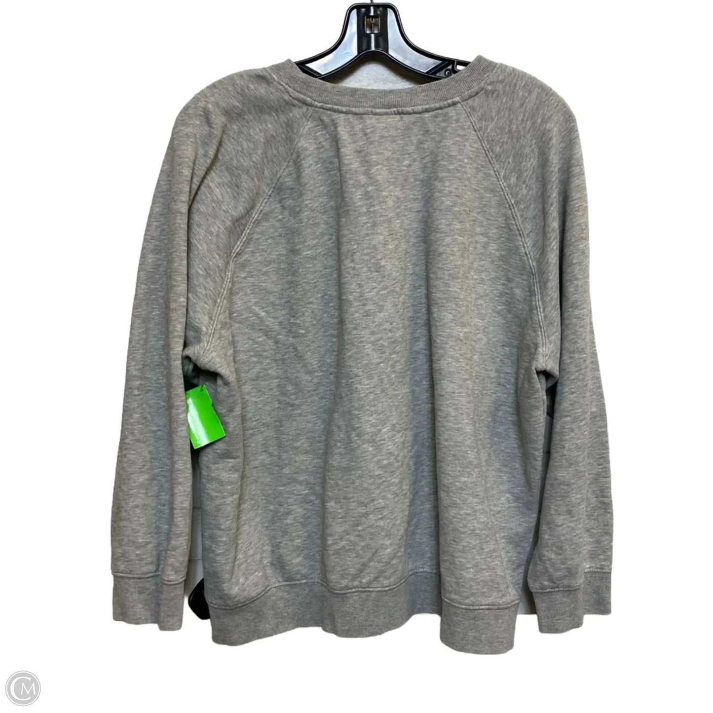 Sweatshirt Crewneck By H&m In Grey, Size: M