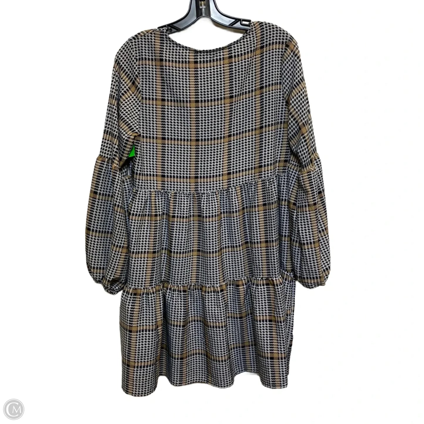 Dress Casual Short By Clothes Mentor In Black & Brown, Size: M