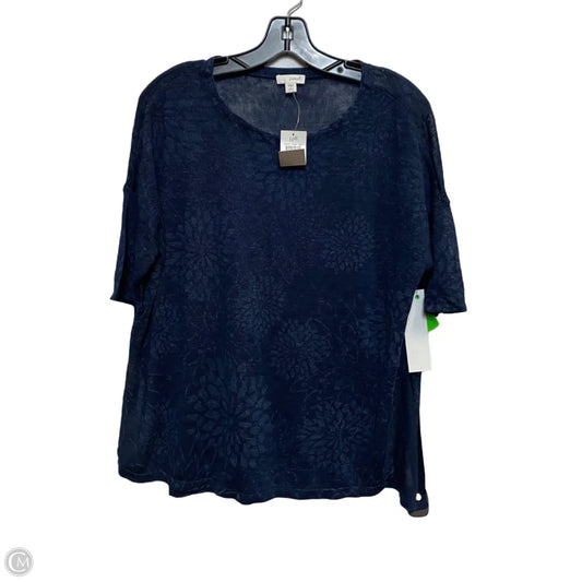 Top Short Sleeve By Pure Jill In Blue, Size: Sp