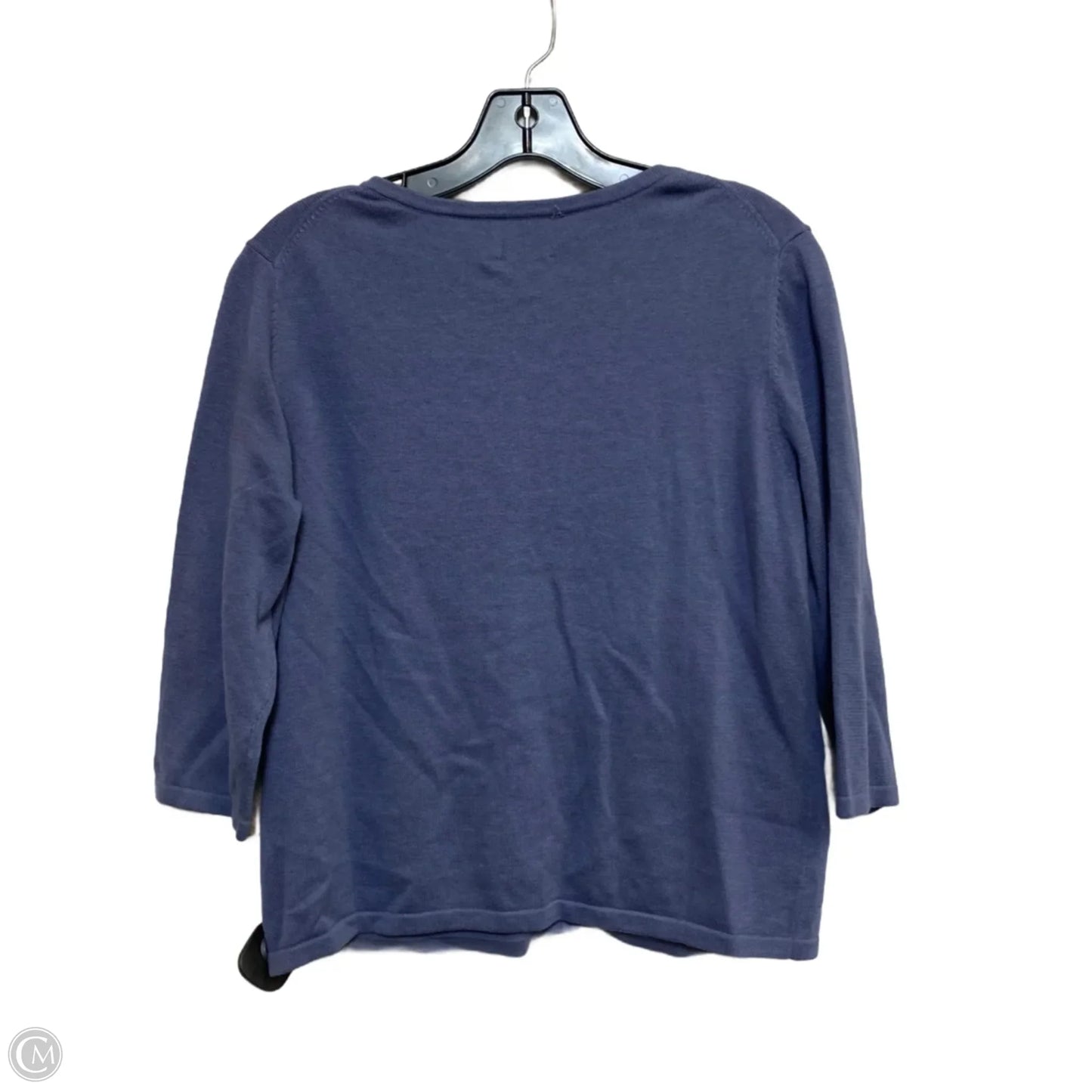 Cardigan By J. Jill In Blue, Size: M