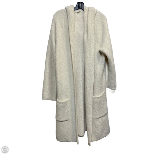 Sweater Cardigan By Barefoot Dreams In Cream, Size: 1x
