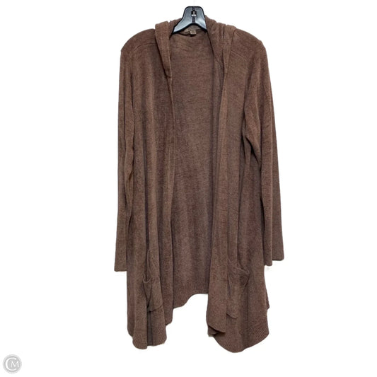 Sweater Cardigan By Barefoot Dreams In Purple, Size: 1x