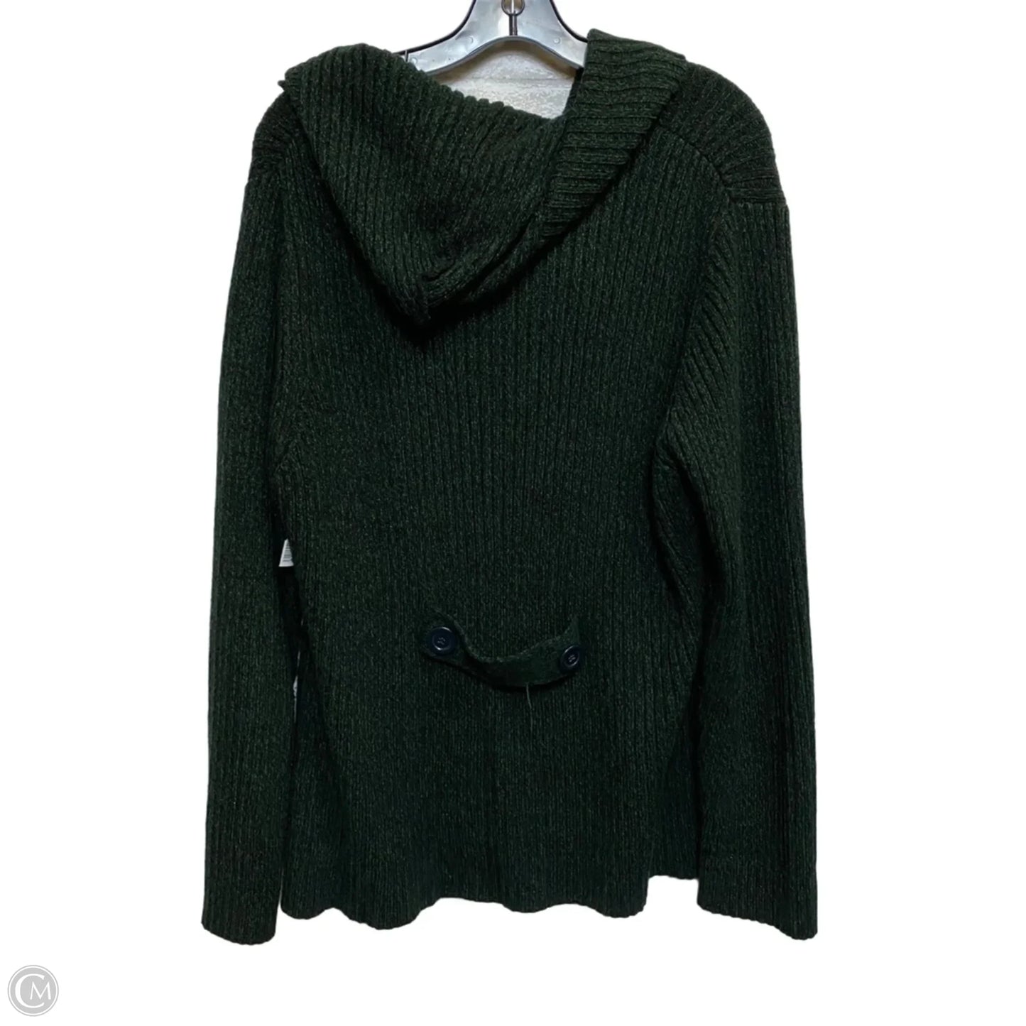 Sweater By Carol Rose In Green, Size: 2x