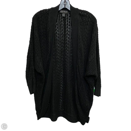 Sweater Cardigan By Forever 21 In Black, Size: 2x