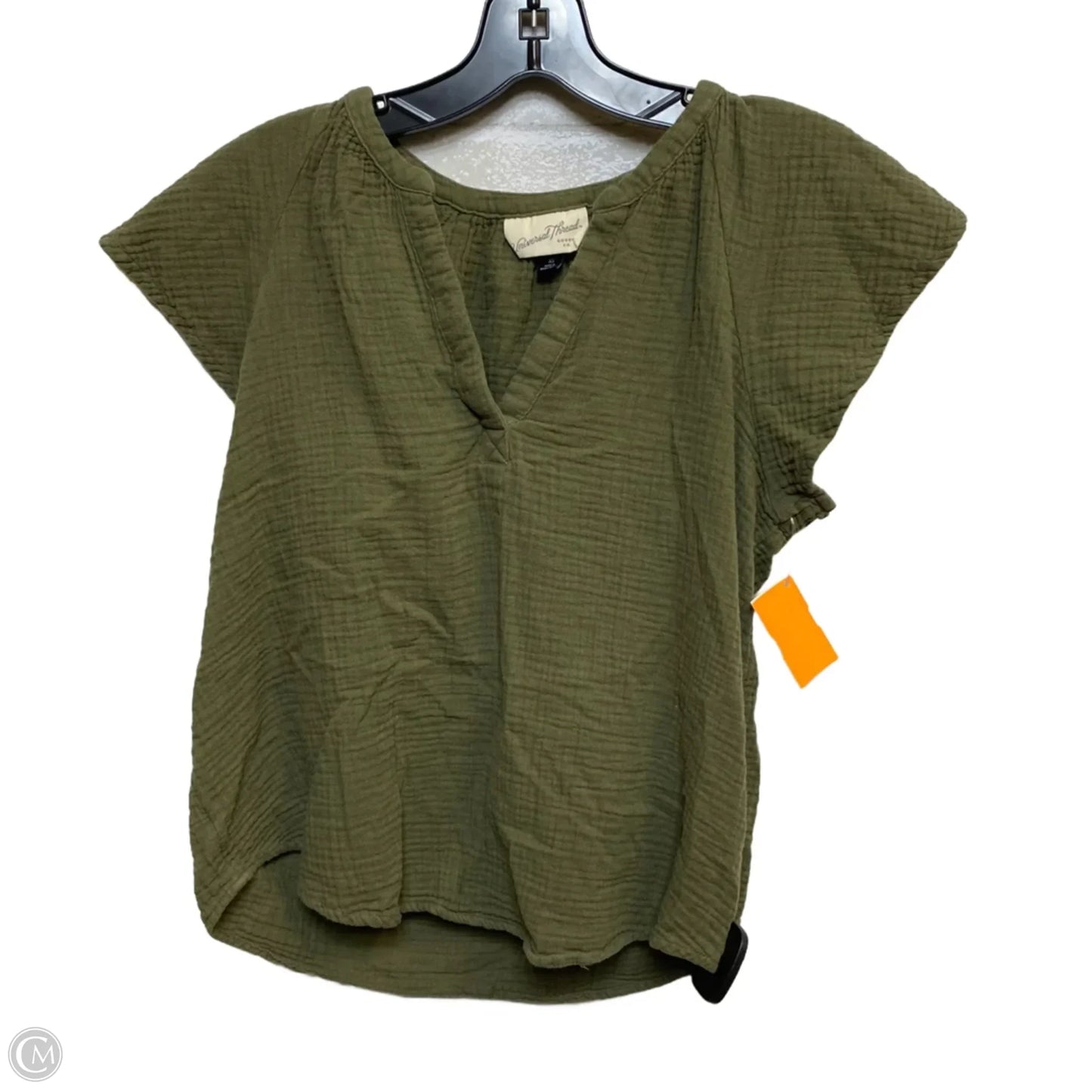 Top Short Sleeve By Universal Thread In Green, Size: Xs
