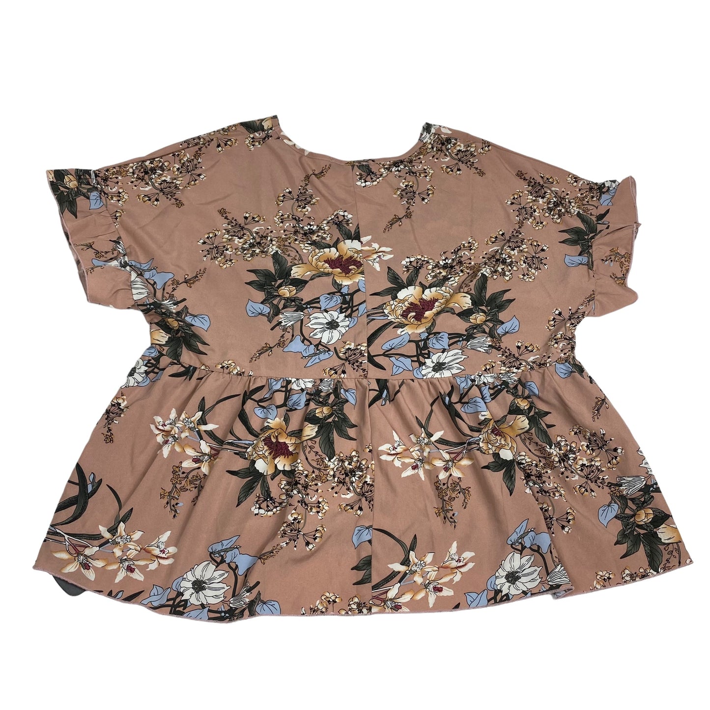 Top Short Sleeve By Shein  Size: 2x