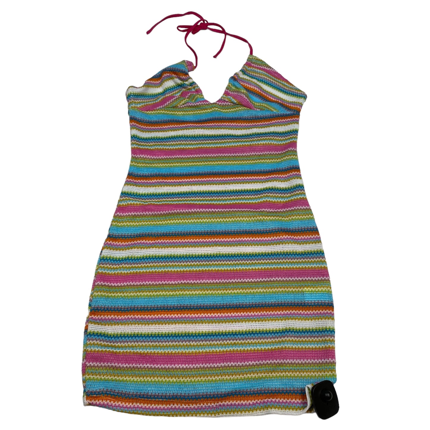 Multi-colored Dress Casual Short Shein, Size M