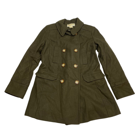 Coat Peacoat By Michael By Michael Kors In Green, Size: M