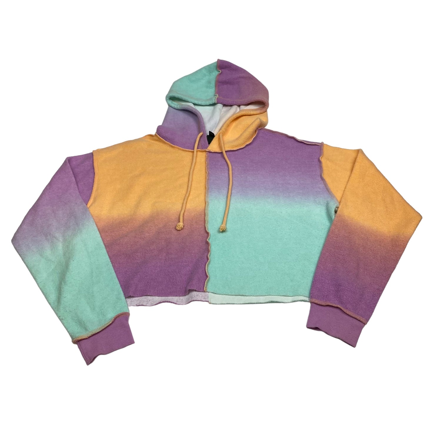 Sweatshirt Hoodie By Wild Fable In Multi-colored, Size: M