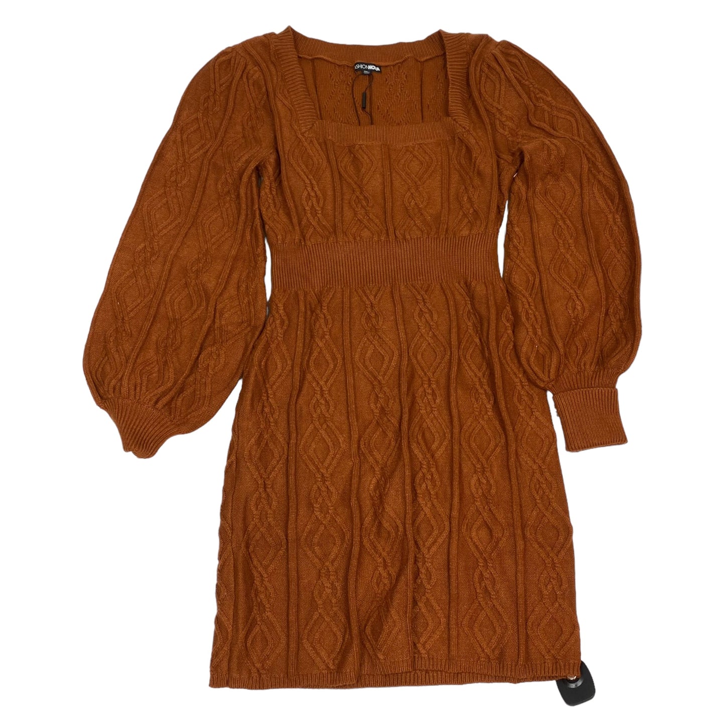 Dress Sweater By Fashion Nova In Brown, Size: 2x