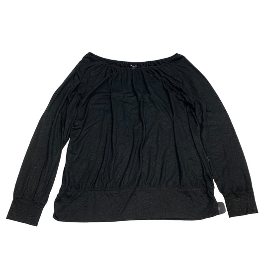 Top Long Sleeve By Lane Bryant In Black, Size: 2x