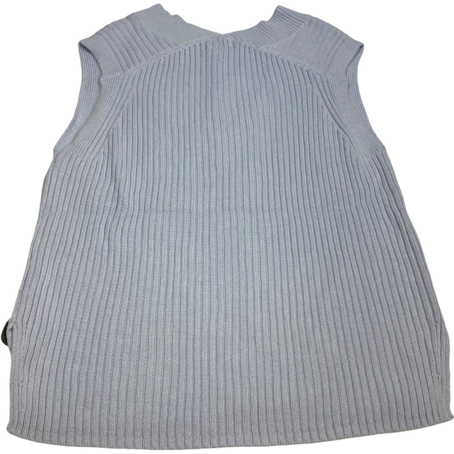 Sweater Short Sleeve By H&m In Blue, Size: S